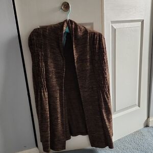 Rachael & Chloe Brown Cardigan Sweater